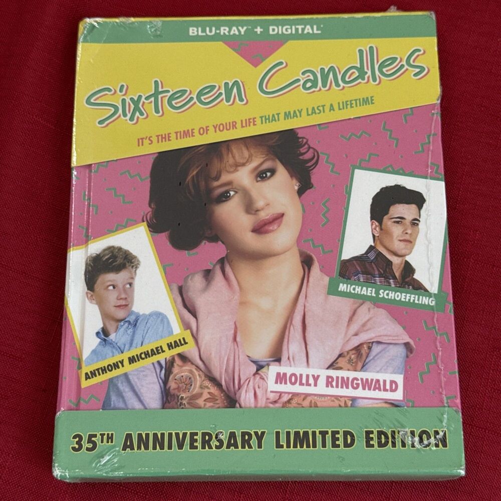 Sixteen Candles (35th Anniversary Limited Edition) (Blu-ray, 1984) - Brand New